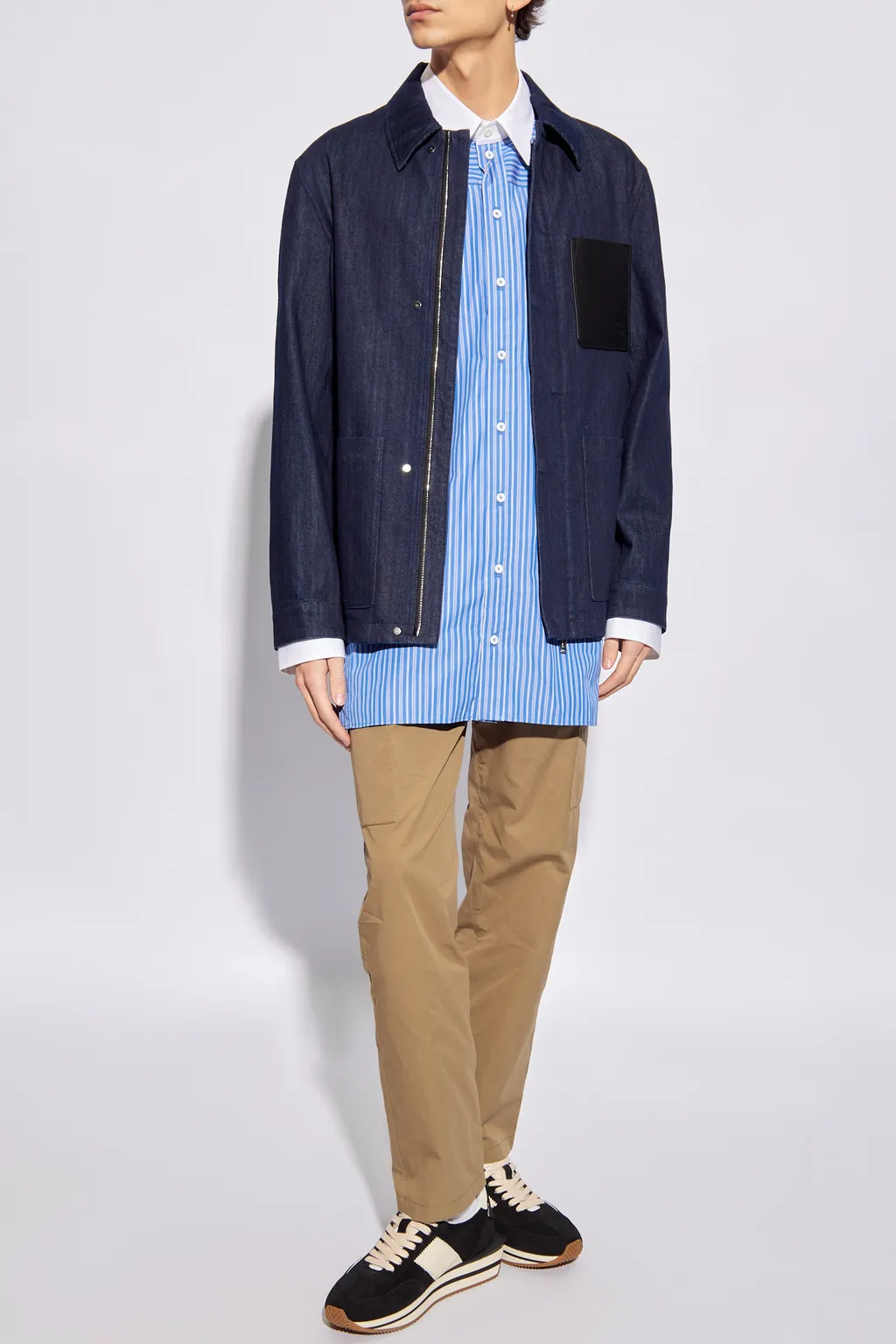 Vivienne Westwood Football Striped Long-Sleeved Shirt