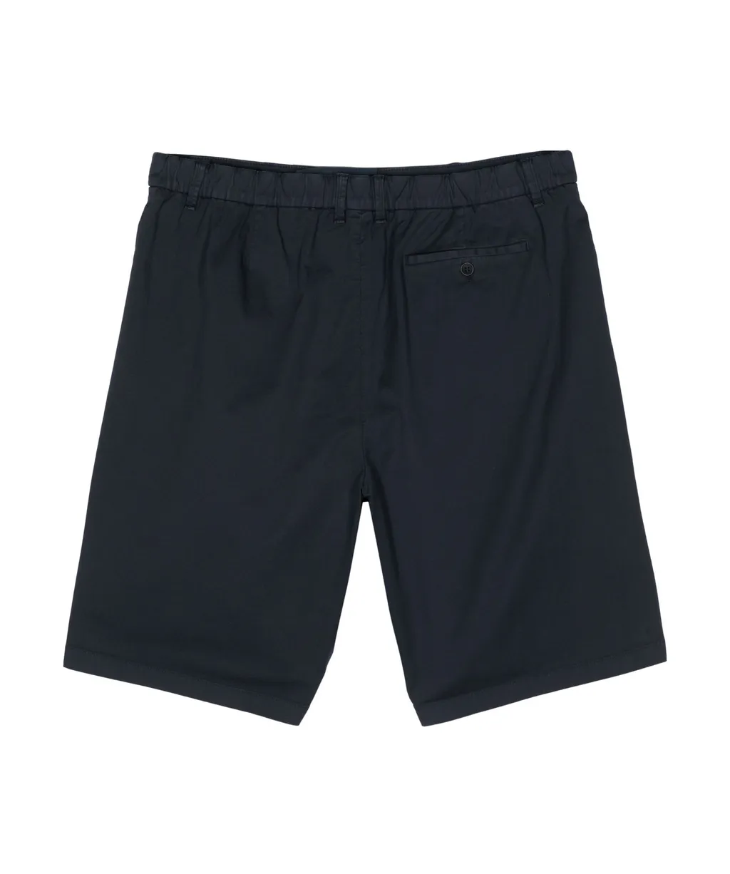 Pleat-Detail Chino Shorts