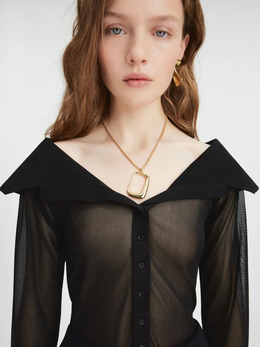 Clear Strapless Shirt