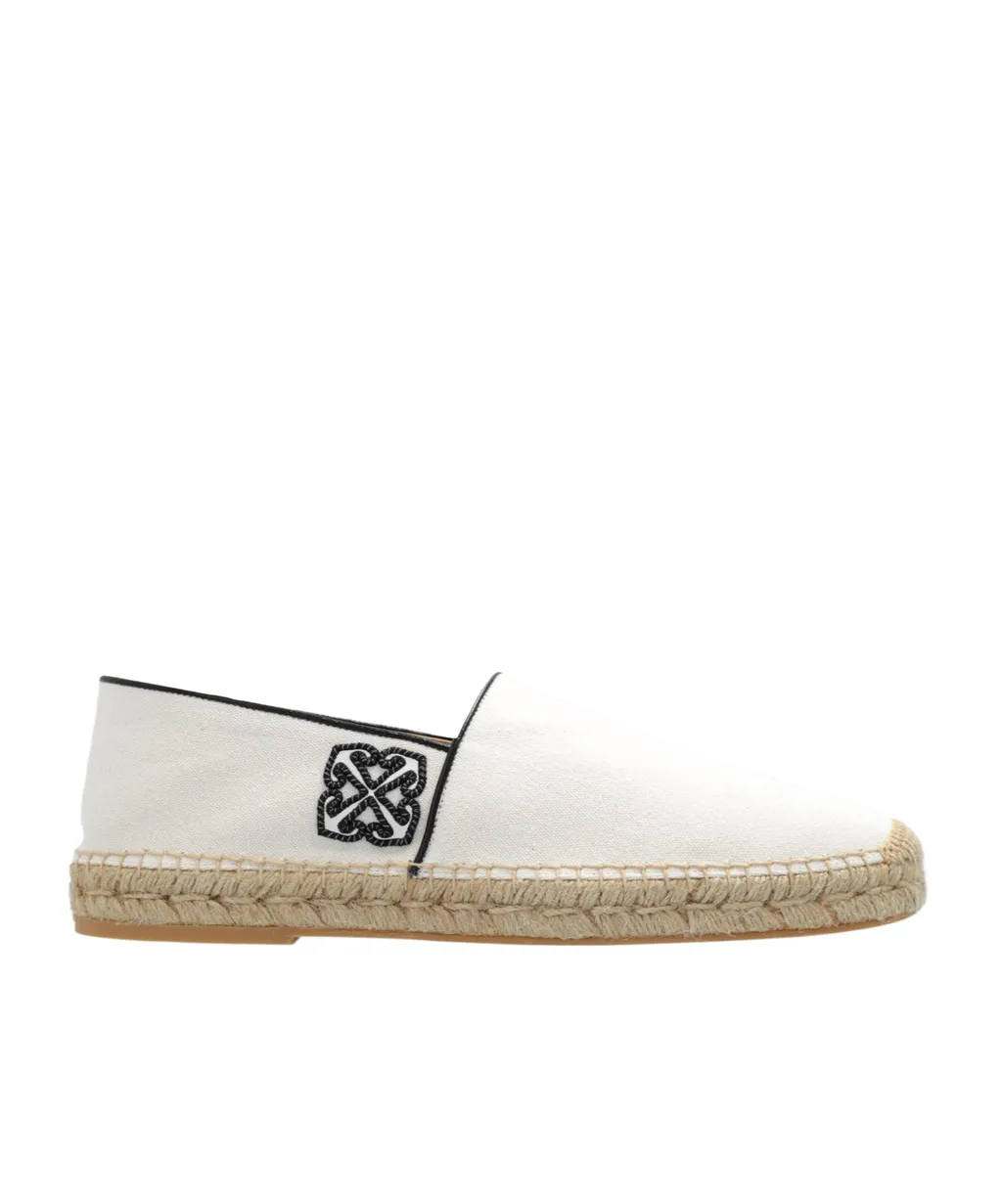 Off-White Anglette Arrow-Embroidered Slip-On Espadrilles