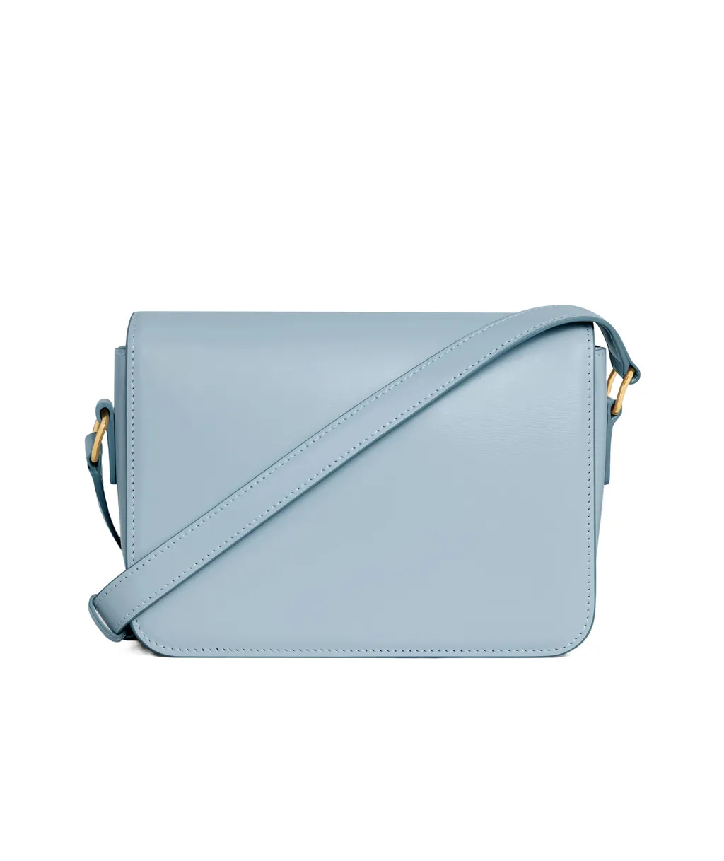 Teen Triomphe Bag In Shiny Calfskin