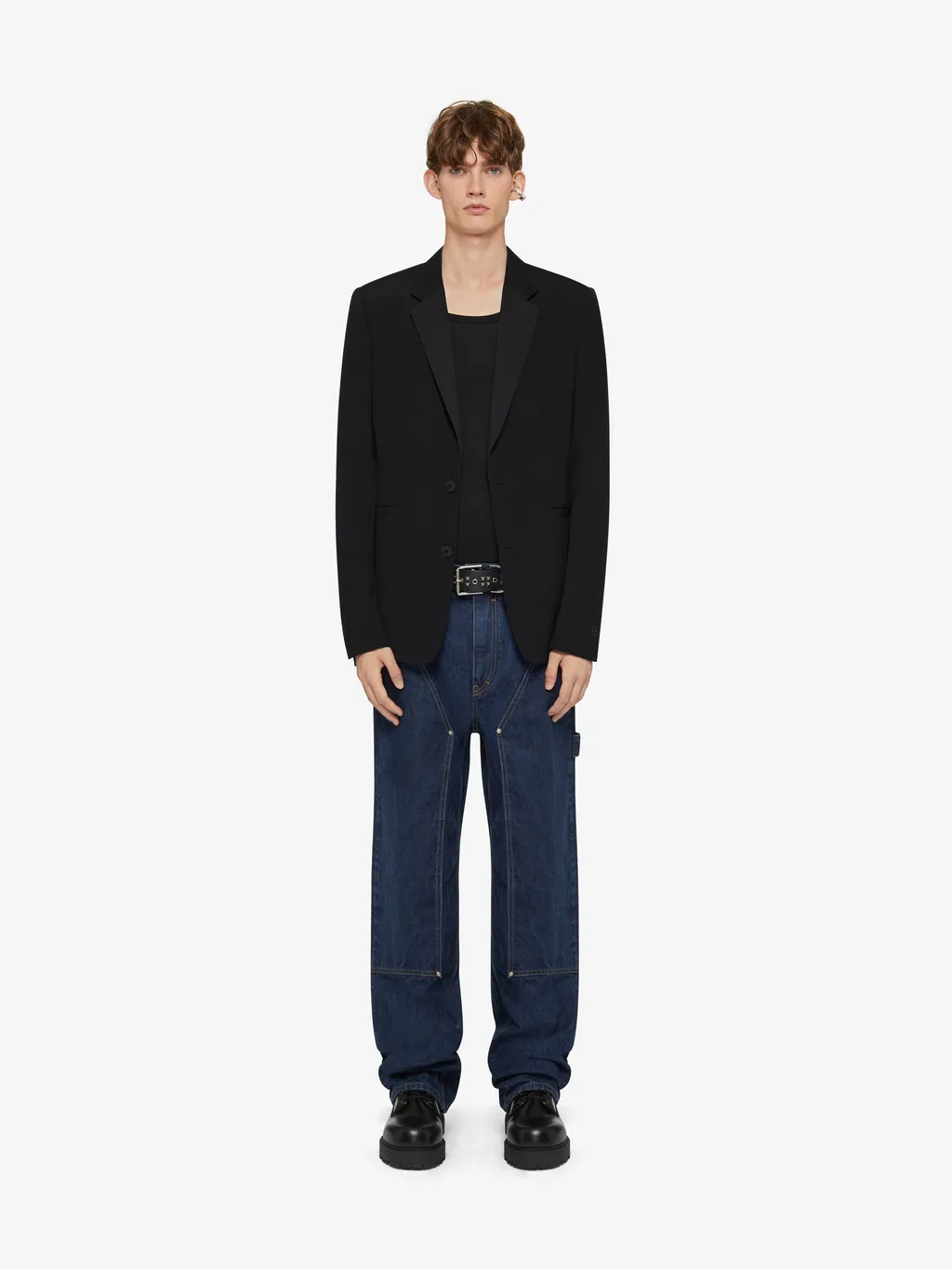 Slim Fit Jacket In Wool