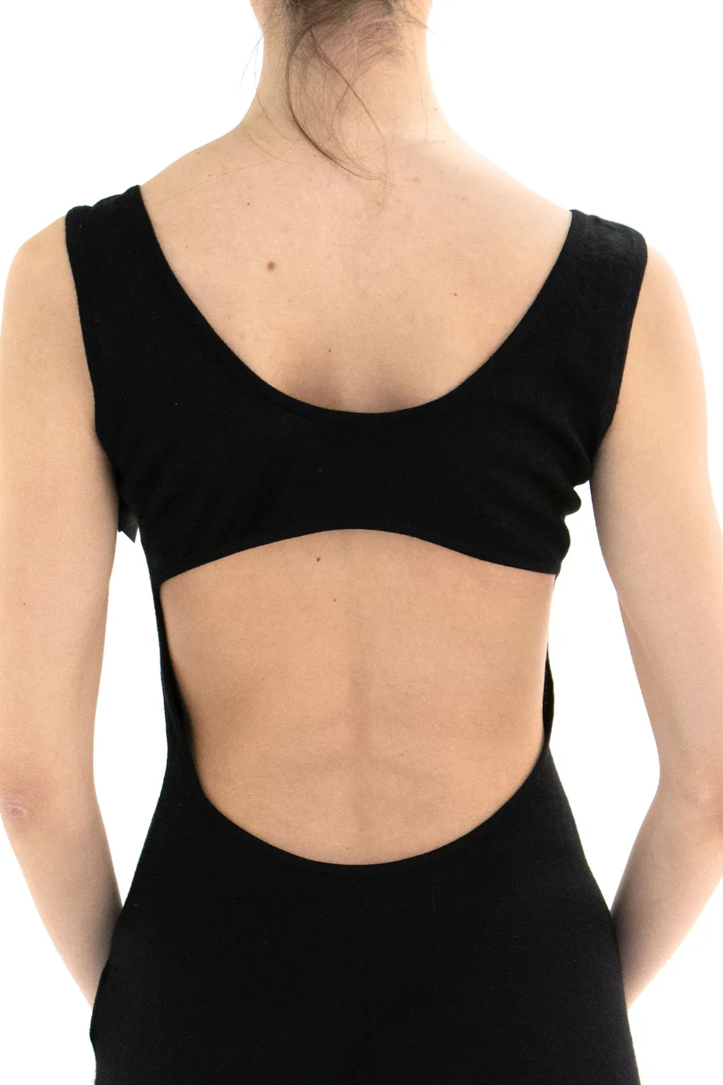 Saint Laurent Cut-Out Sleeveless Dress