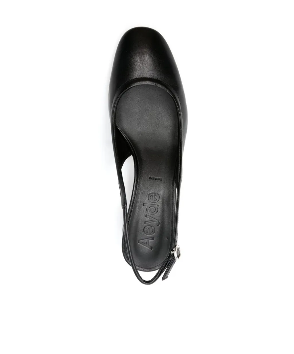 50Mm Leather Pumpes