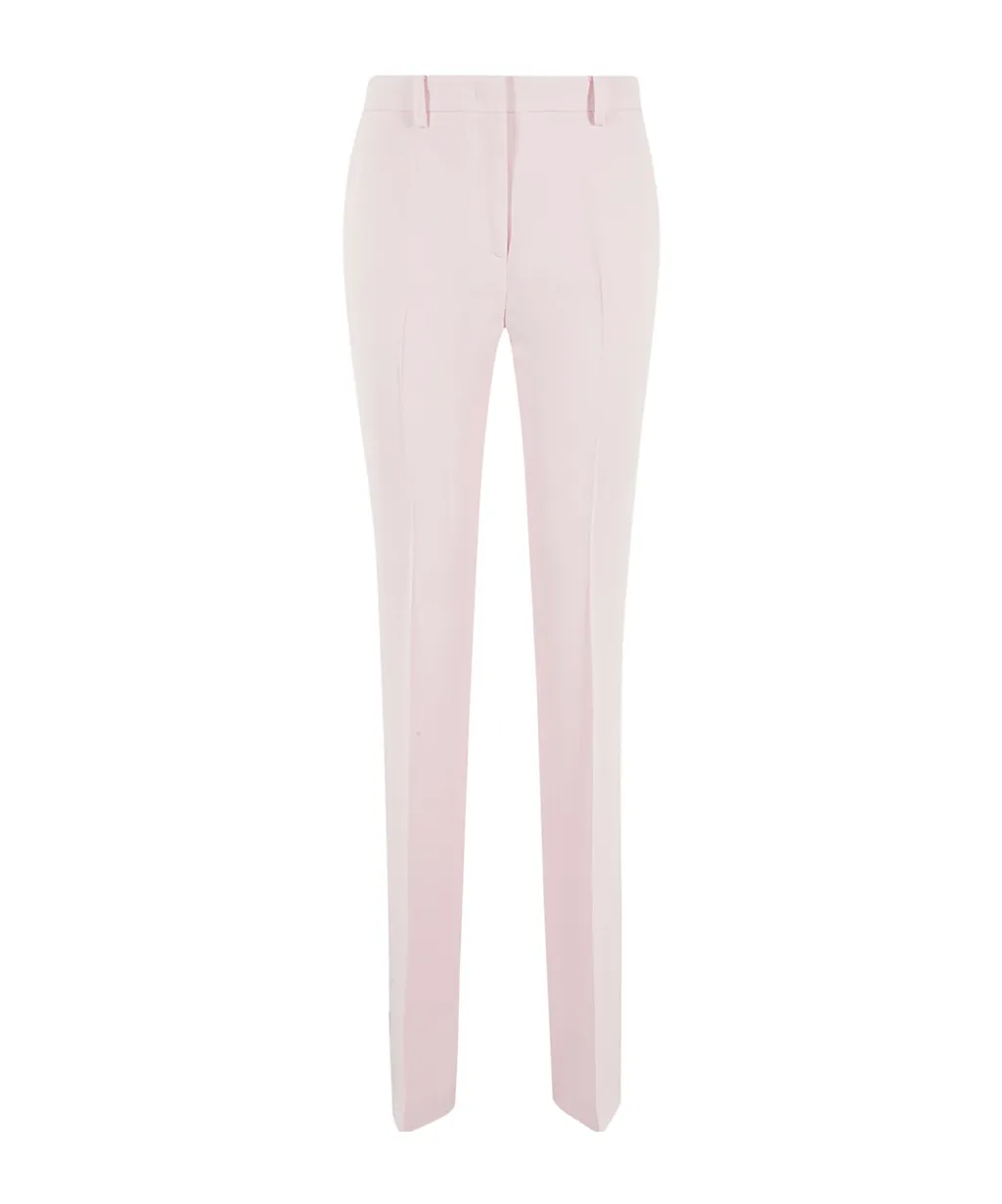 Pleated Zipper Casual Pants