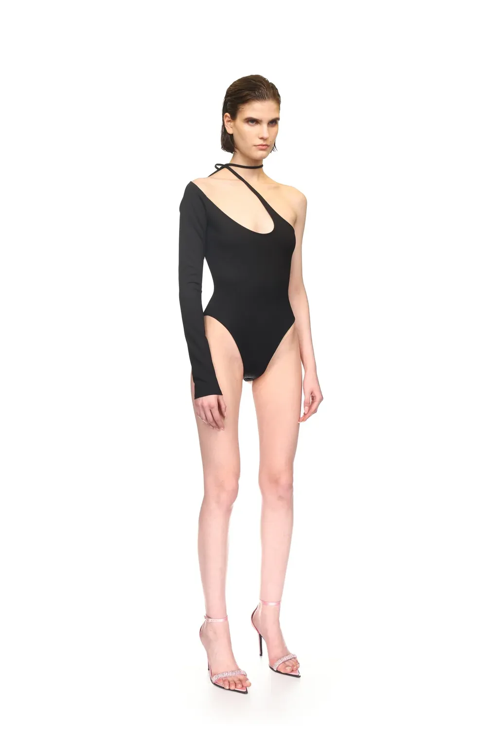 David Koma Asymmetrical Bodysuit