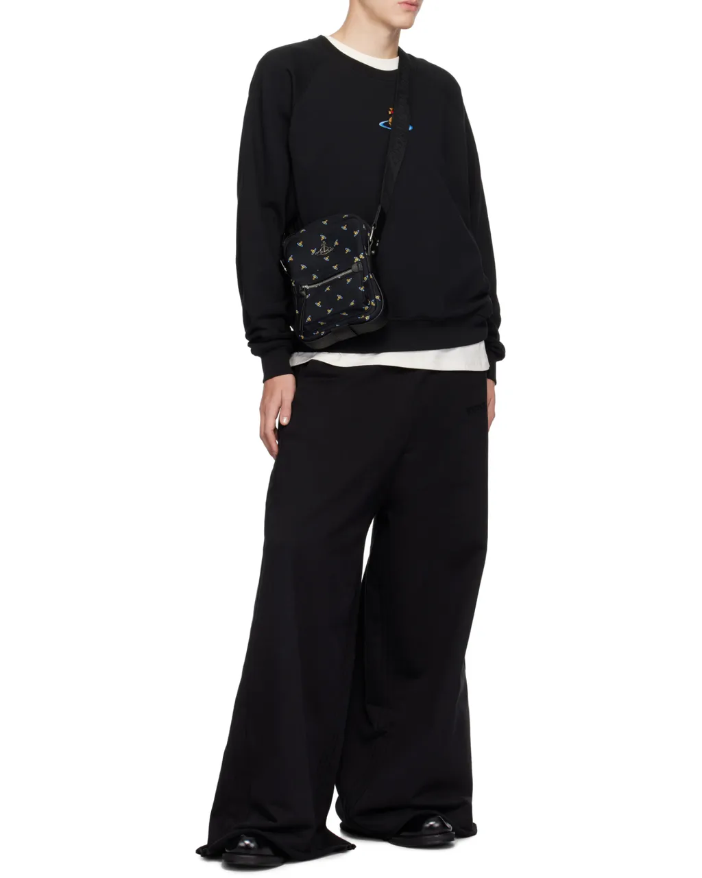 Orb-Embroidered Cotton Sweatshirt