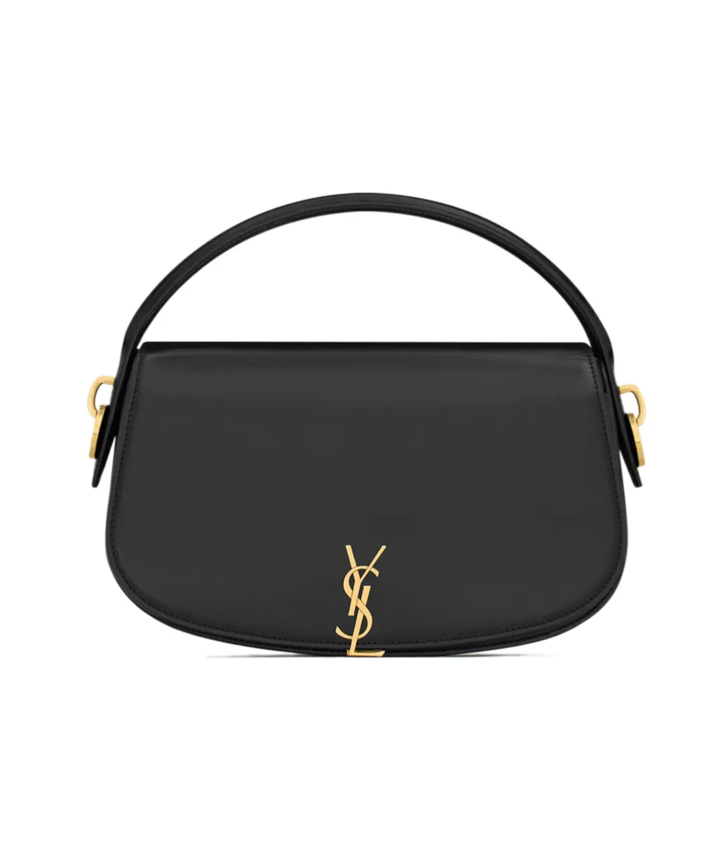 Saint Laurent Voltaire Logo Plaque Shoulder Bag