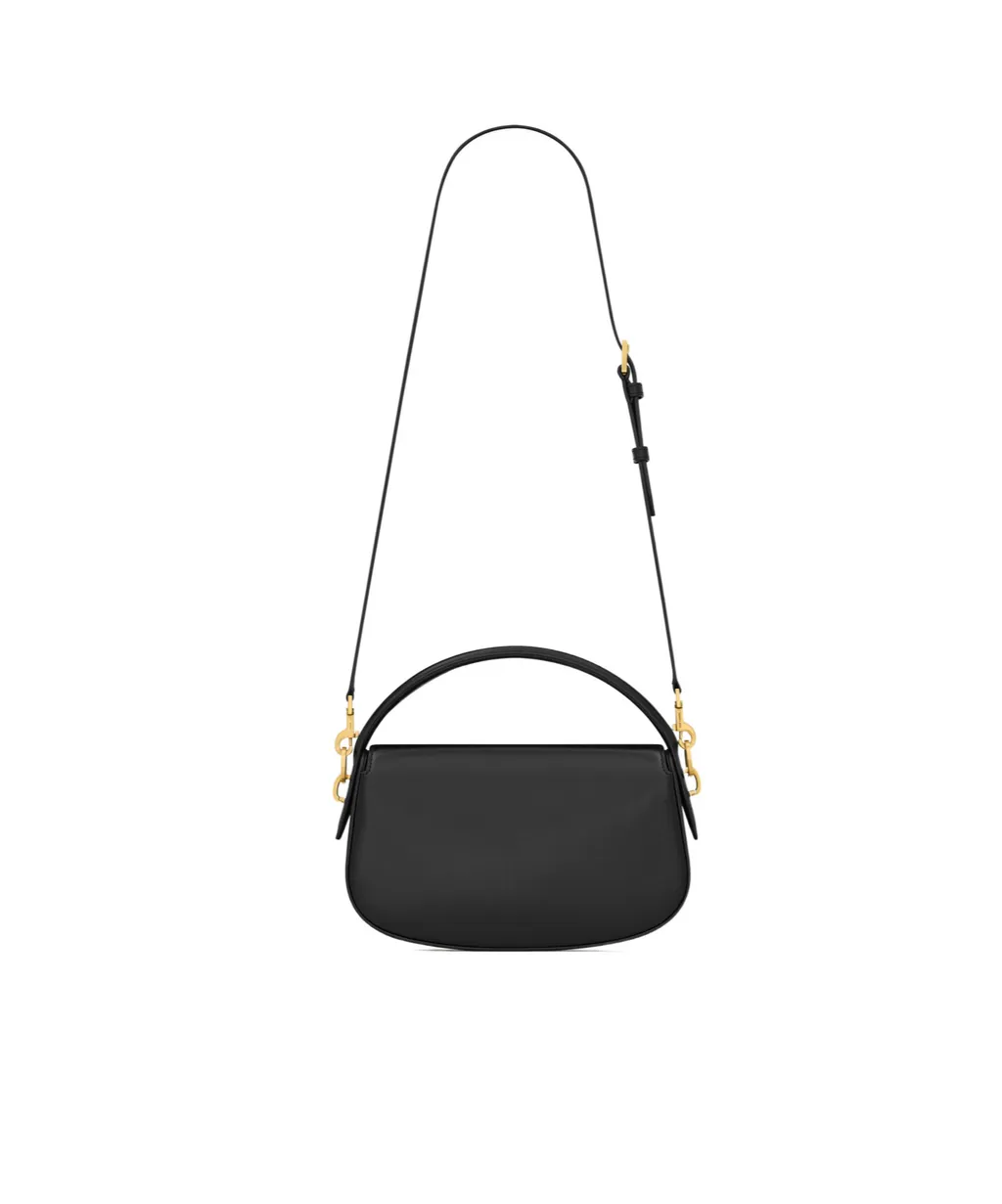 Saint Laurent Voltaire Logo Plaque Shoulder Bag