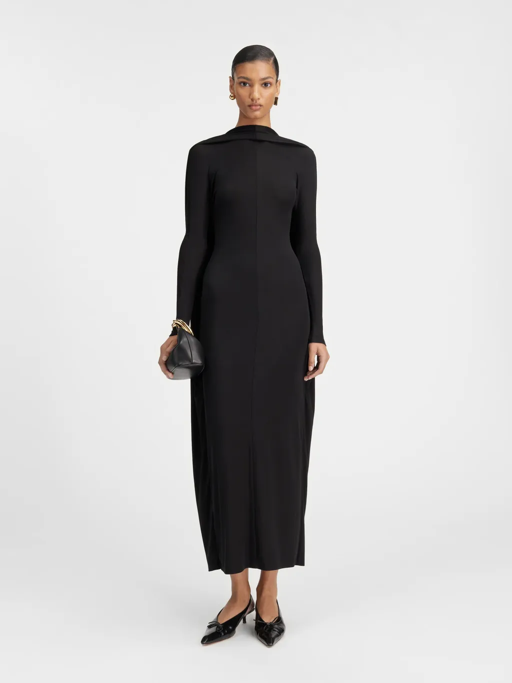 Hanging High-Neck Dress