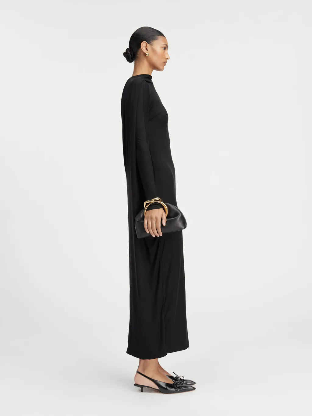 Hanging High-Neck Dress