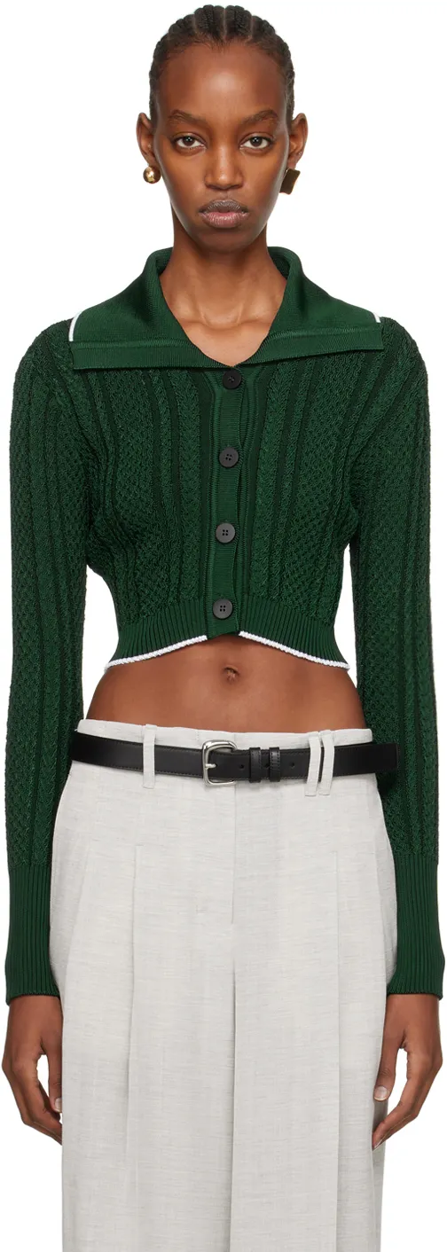 Jacquemus Bela Cropped Cardigan
