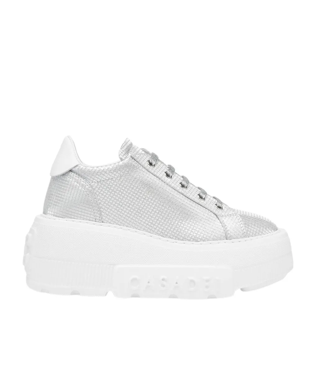 Nexus Metallic Leather Sneakers