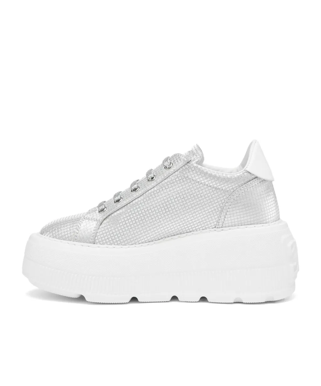 Nexus Metallic Leather Sneakers