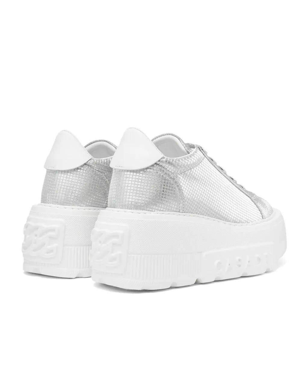 Nexus Metallic Leather Sneakers
