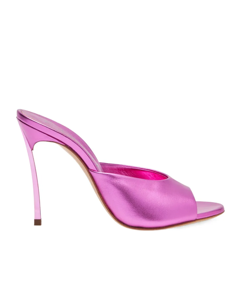 Blade Flash100Mm Patent-Leather Mules