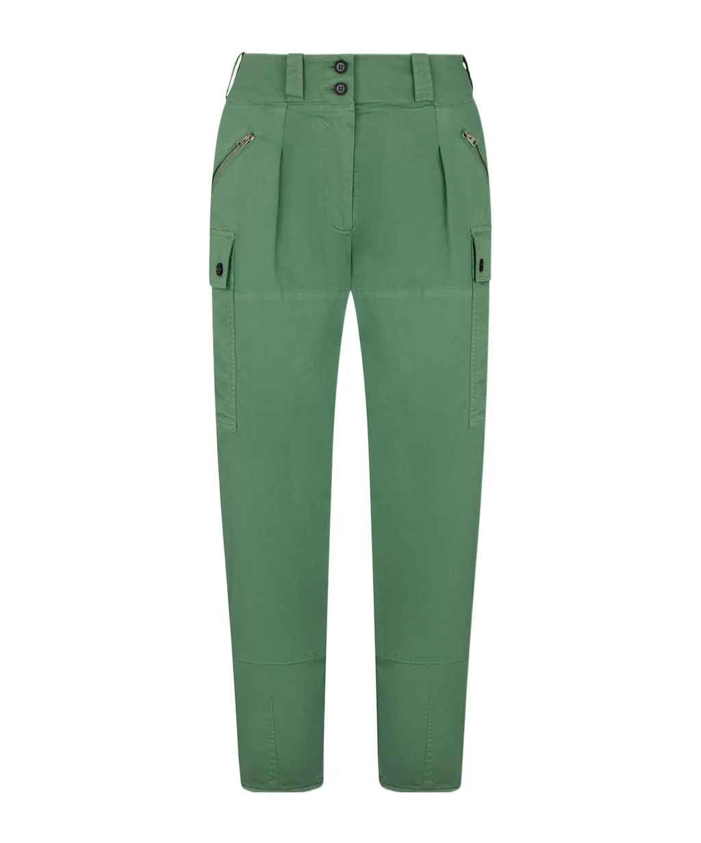 Cropped Cargo Pants