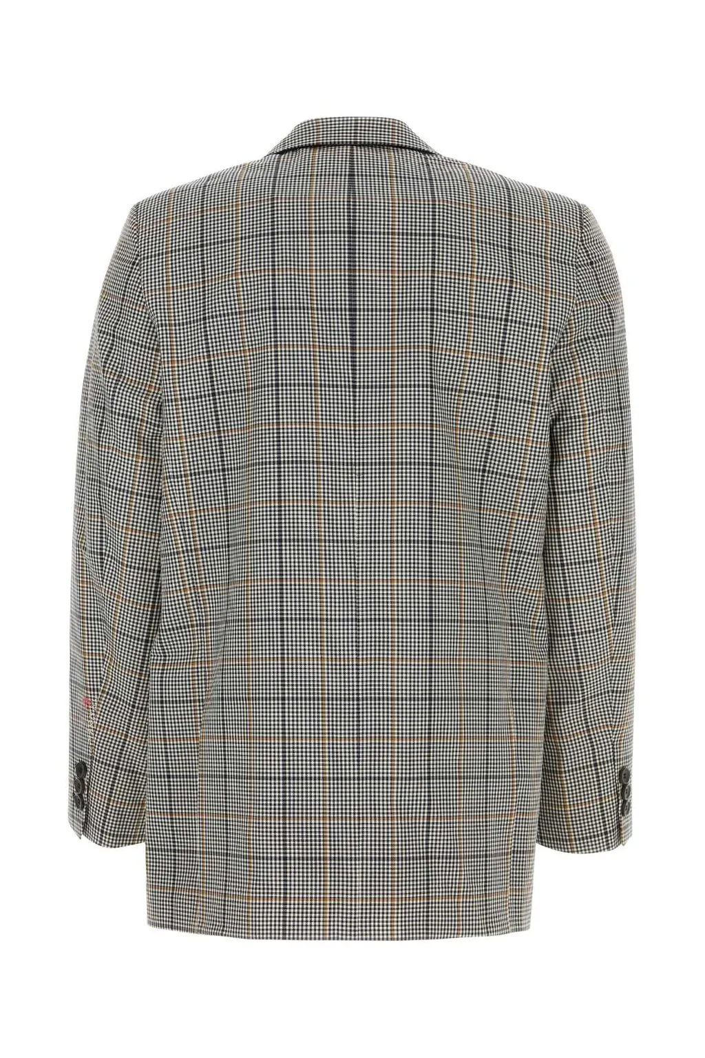 Marni Single-Breasted Checked Blazer