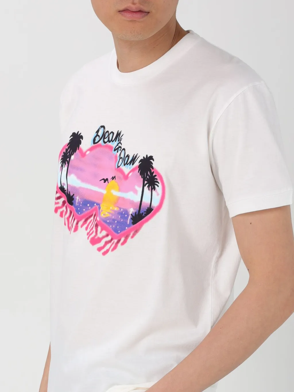 Dsquared2 Pattern-Printed Crewneck T-Shirt