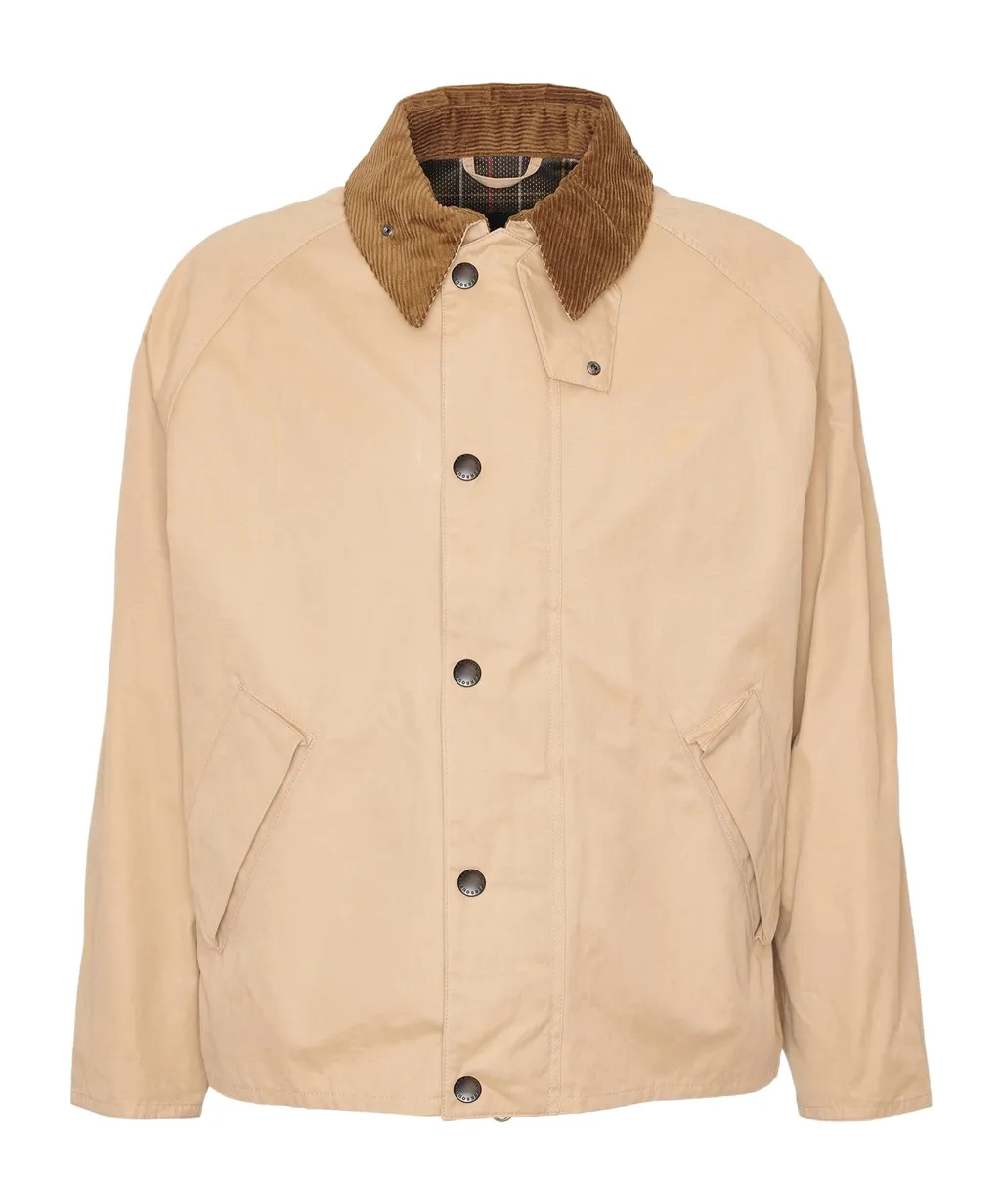 Gabardine Press-Stud Jacket
