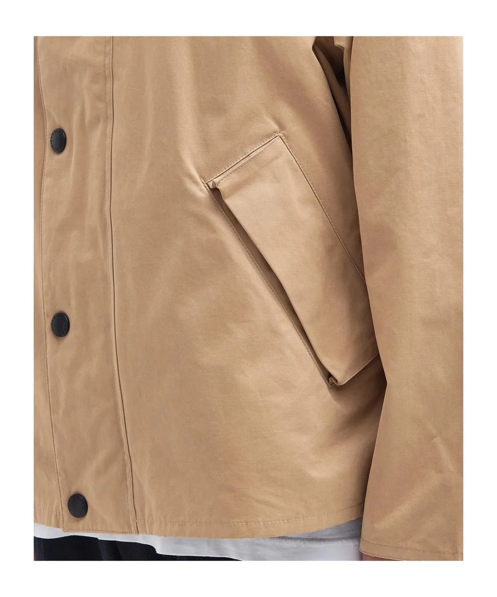 Gabardine Press-Stud Jacket
