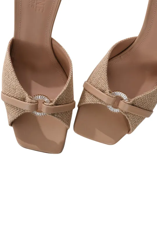 Open-Toed High-Heeled Sandals