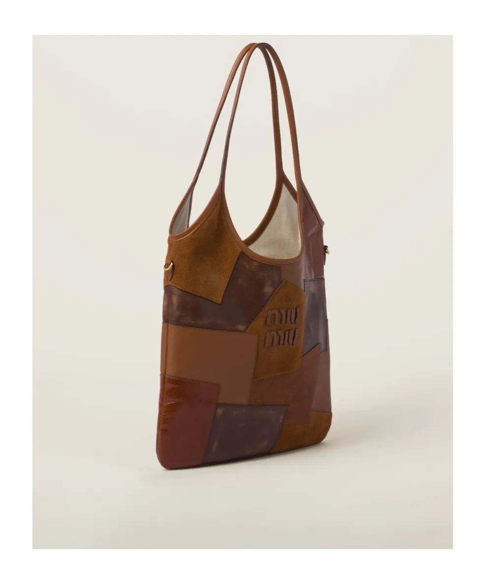Ivy Leather Patchwork Bag
