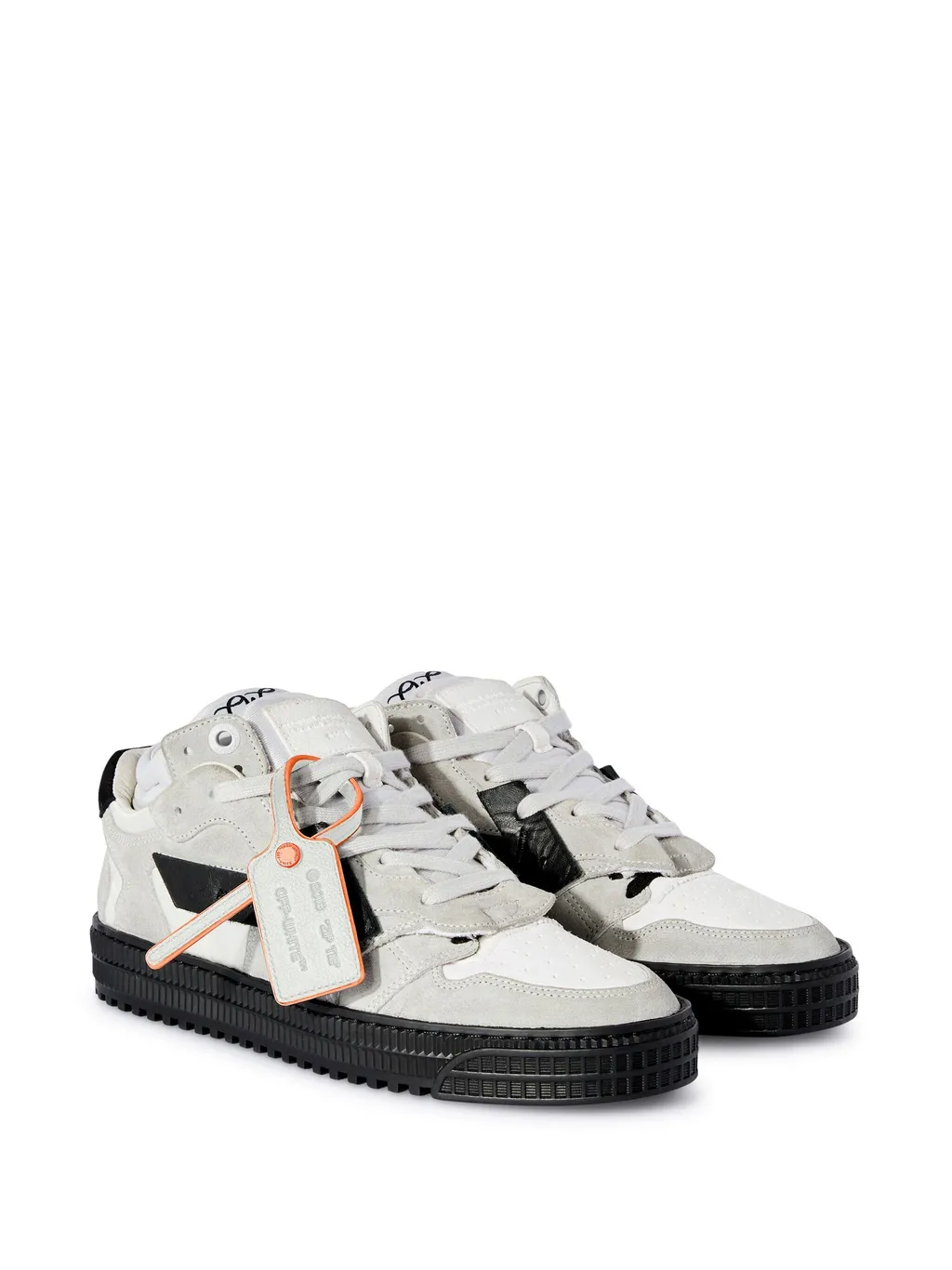 Off-White Floating Arrow Lace-Up Sneakers