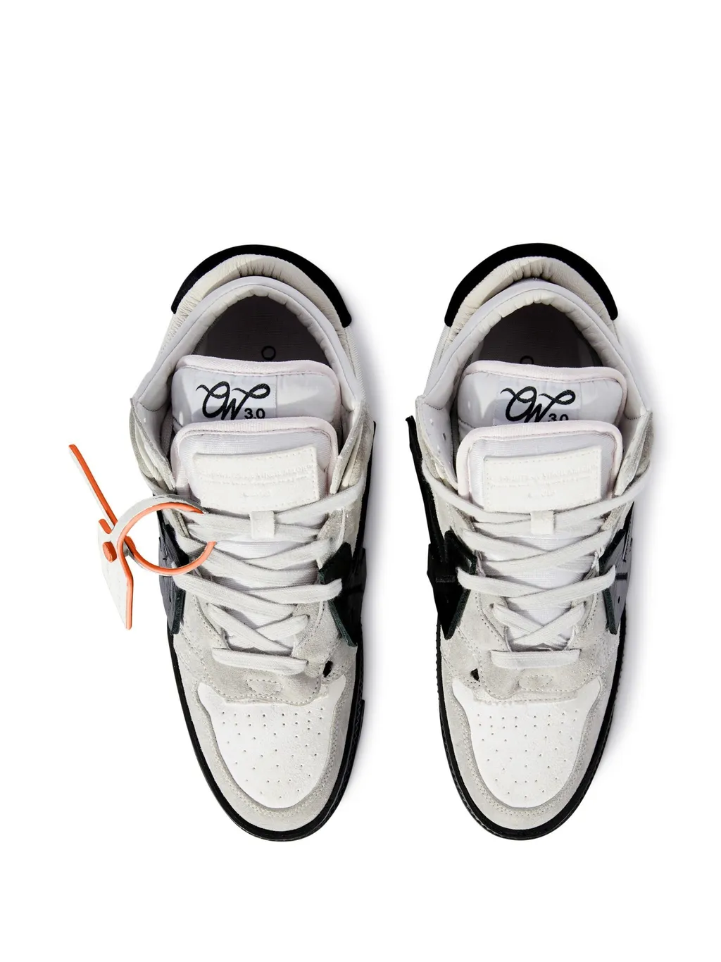 Off-White Floating Arrow Lace-Up Sneakers