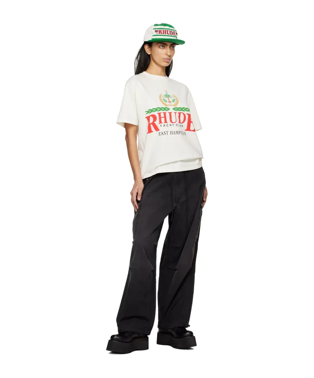 Drawstring Waist-Edge Casual Pants