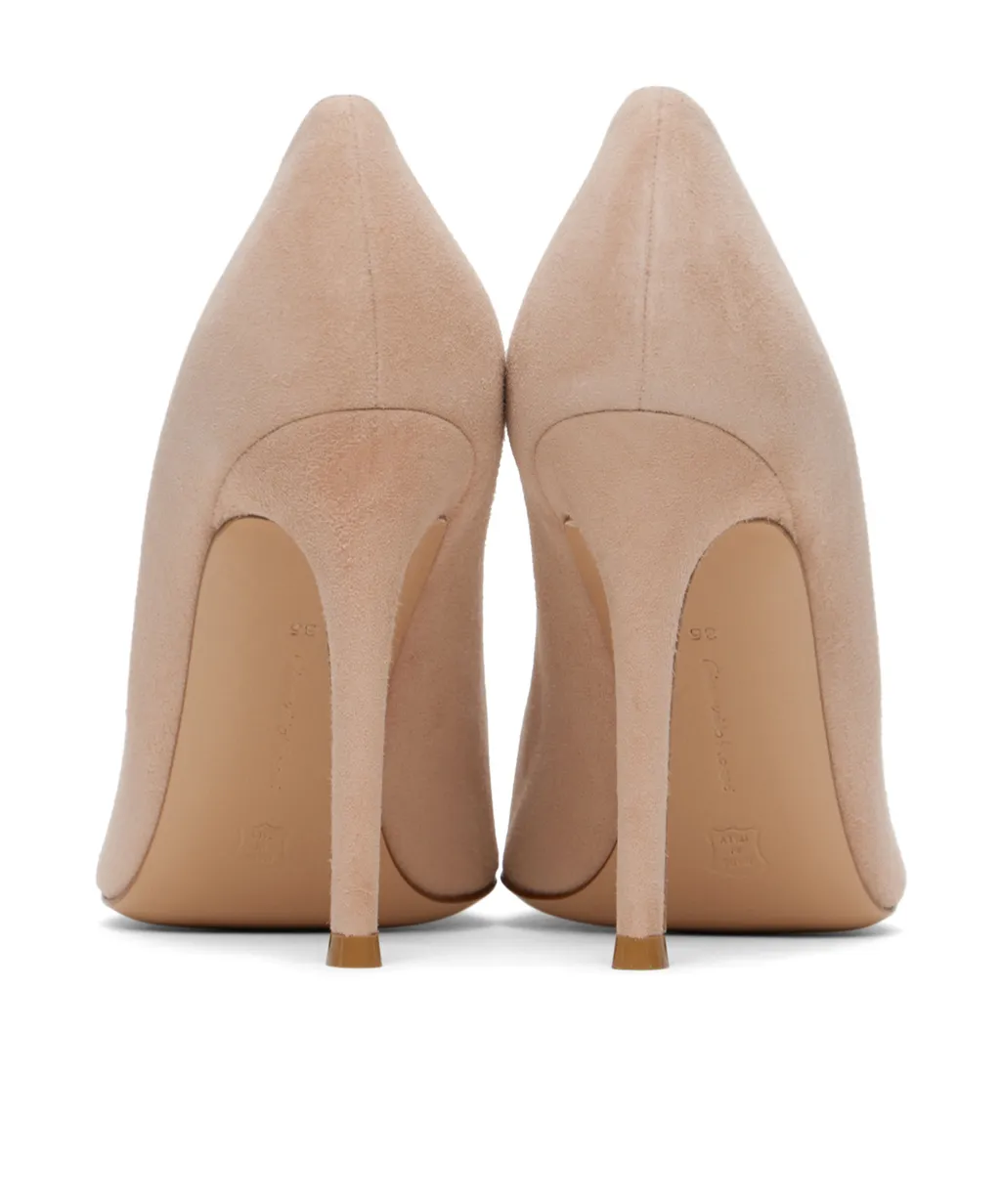 Pointed Logo Heels