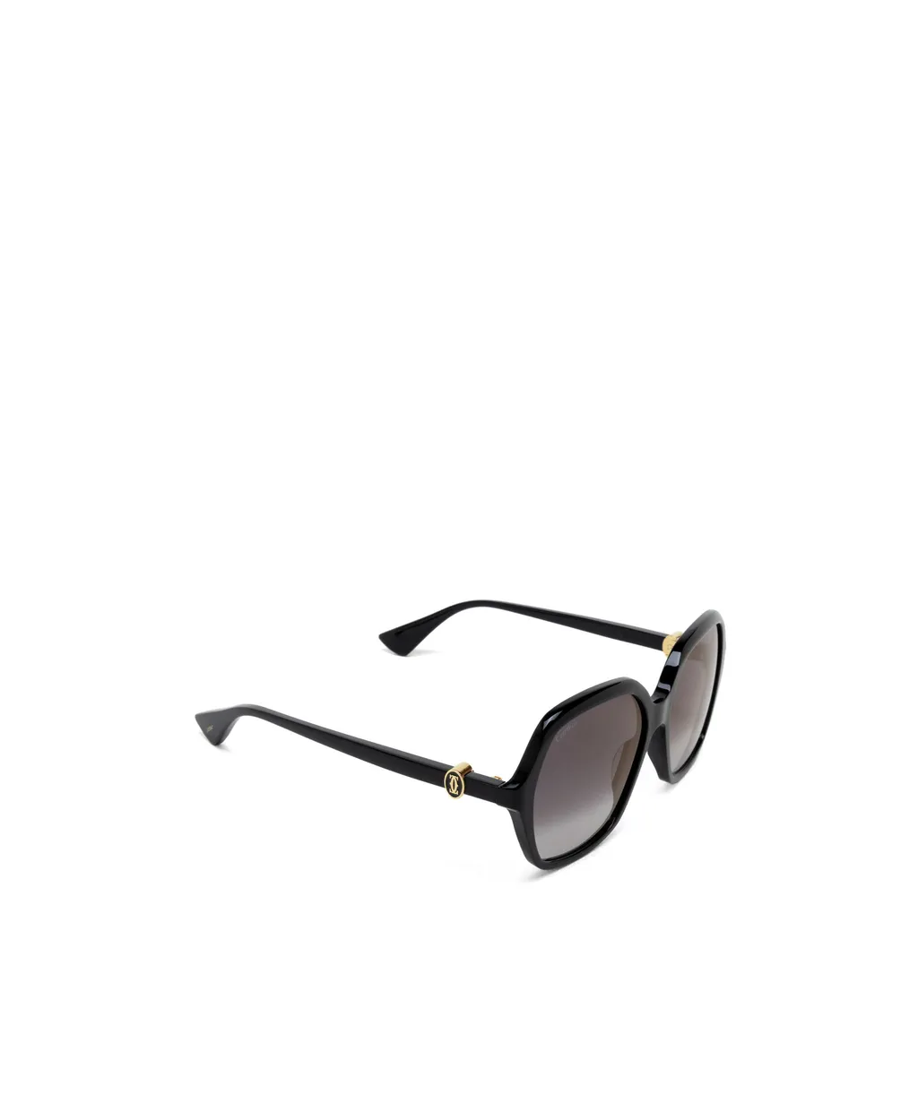Cartier Geometric Frame Sunglasses