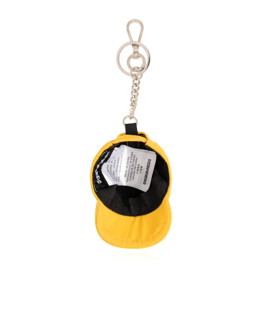 Dsquared2 Baseball Cap Pendant Be Icon Keyring
