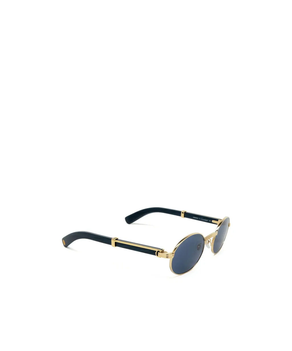 Cartier Giverny Oval Frame Sunglasses