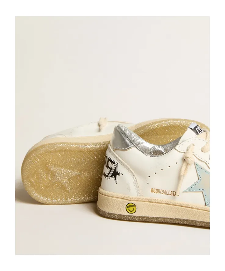 Golden Goose Kids Ball Star Lace-Up Sneakers