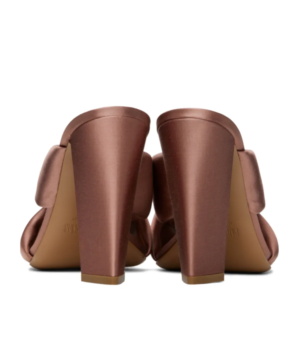 Dafne 110Mm Satin Mules