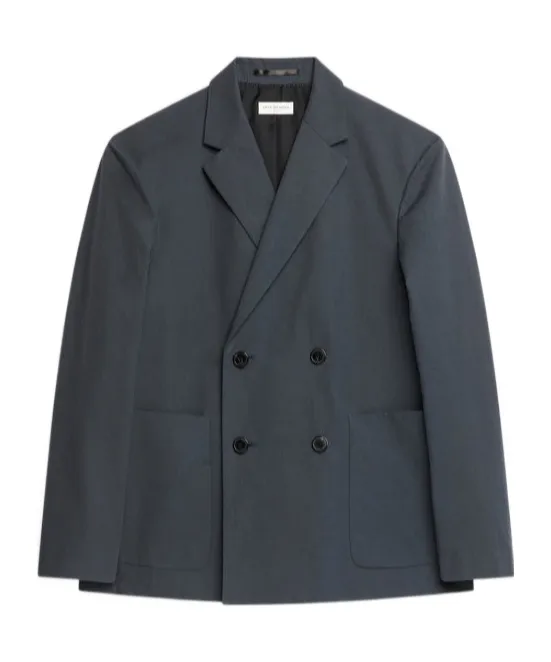 Double-Breasted Suit Jacket