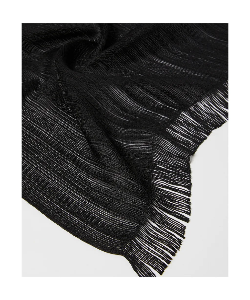 Max Mara Fringed Edge Scarf