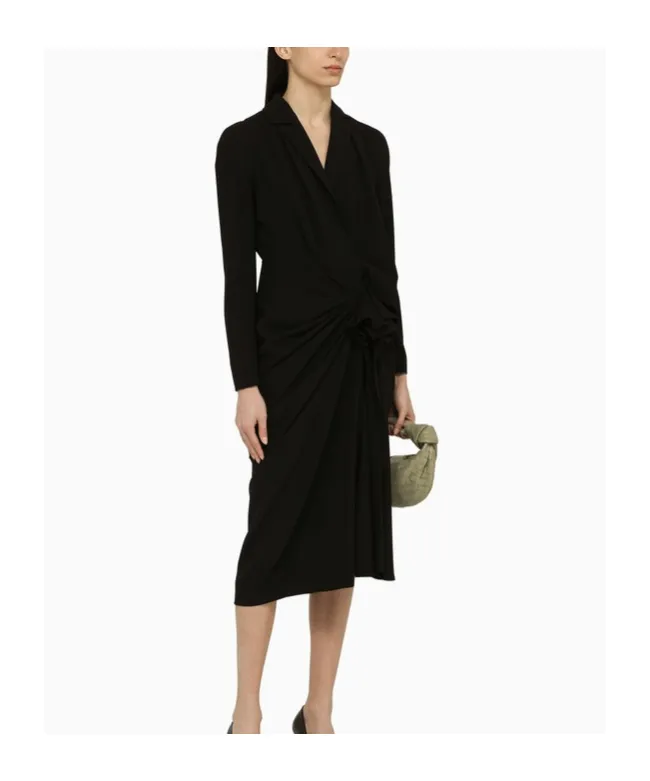 Dries Van Noten Cut-Out Back Midi Dress