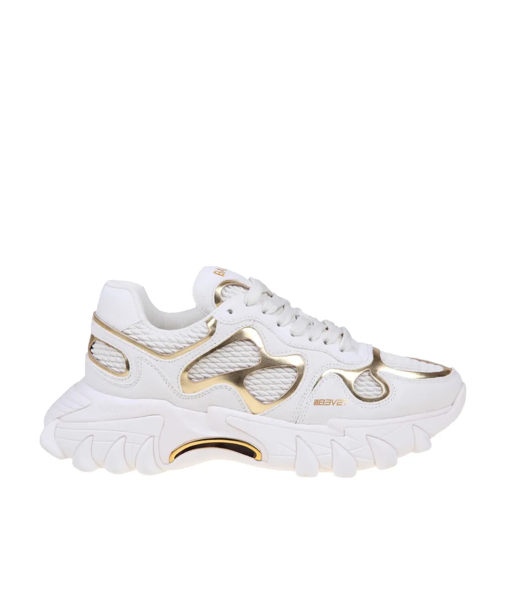 Balmain B-East Lace-Up Sneakers
