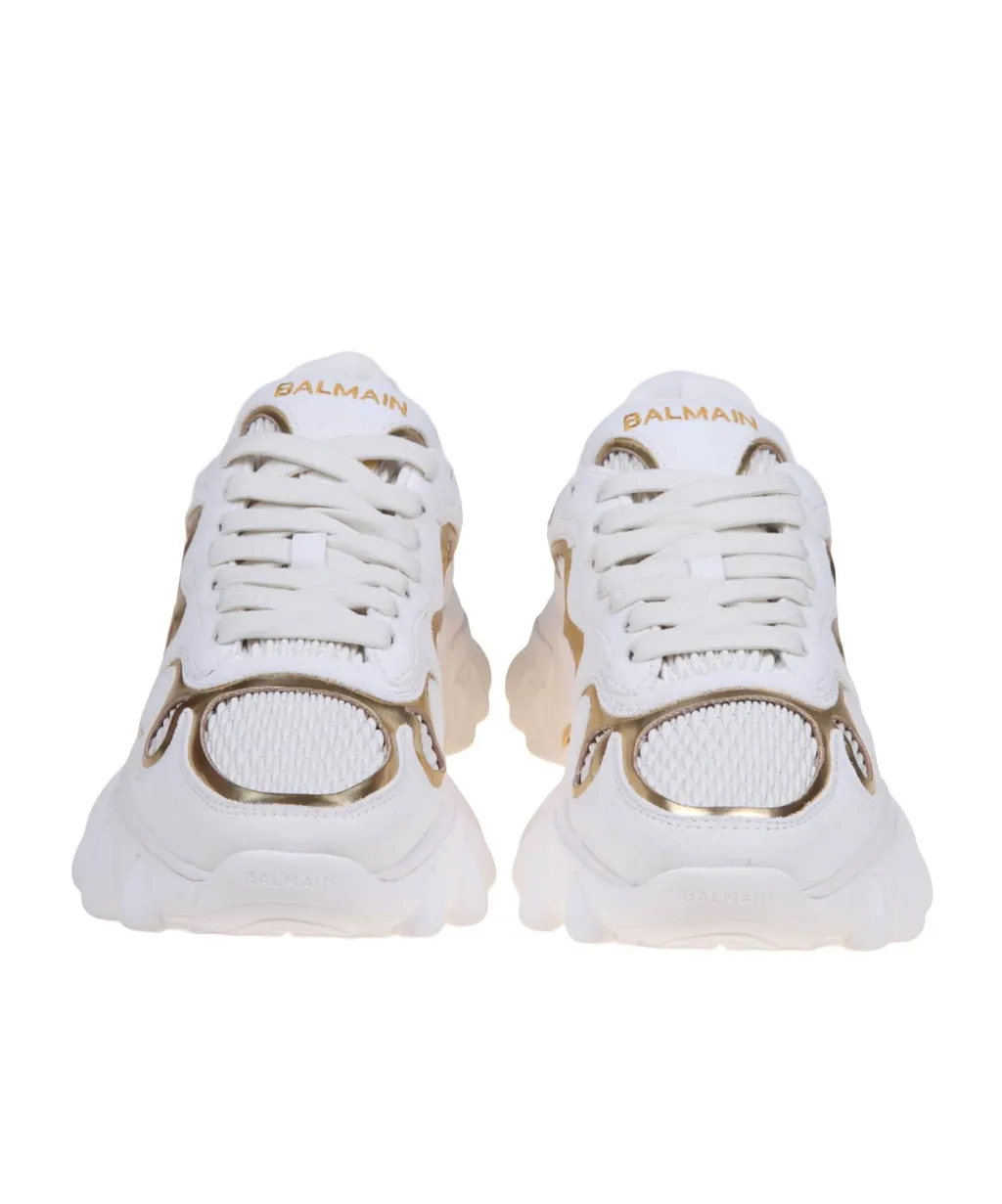 Balmain B-East Lace-Up Sneakers