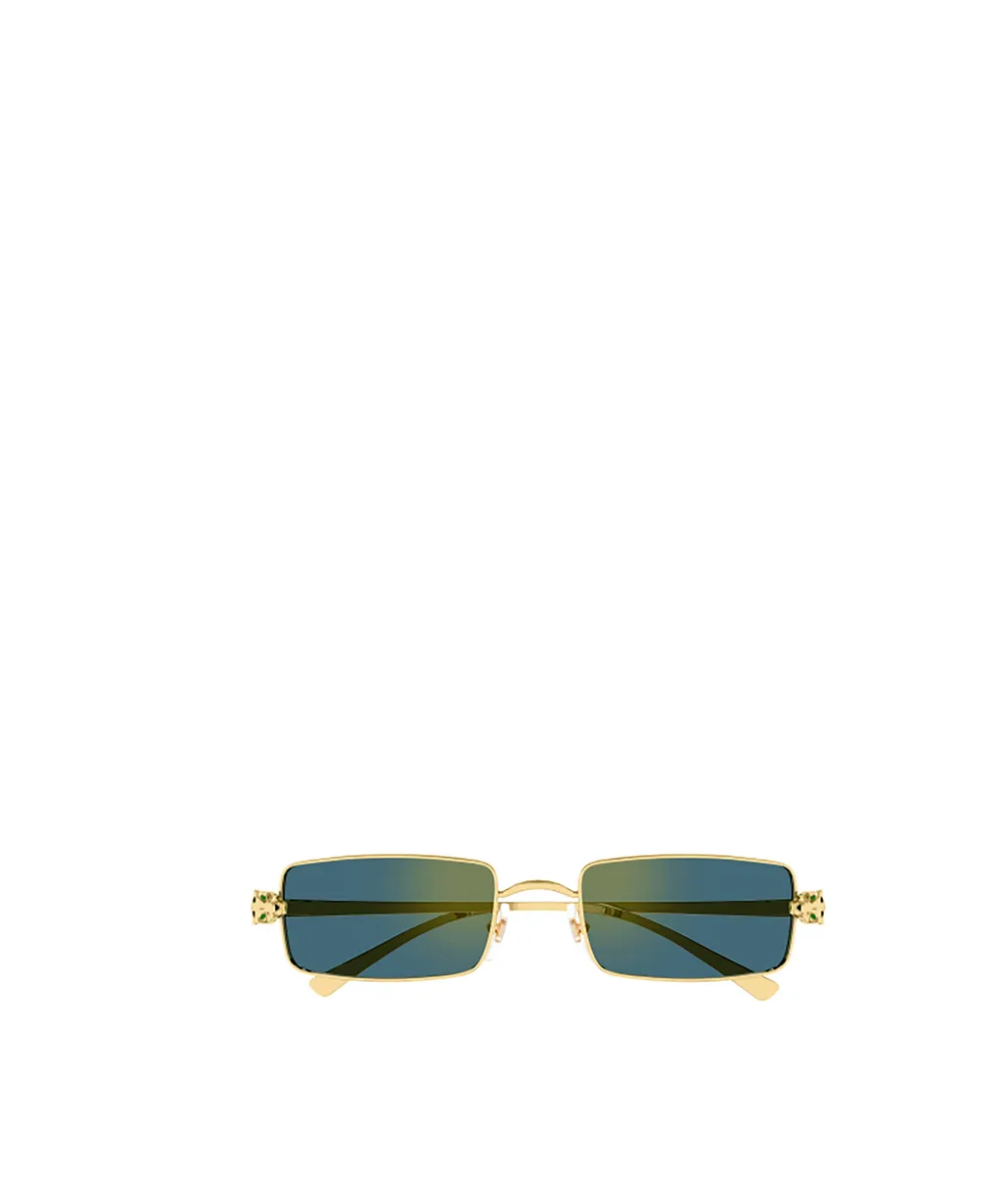 Cartier Rectangle Frame Sunglasses