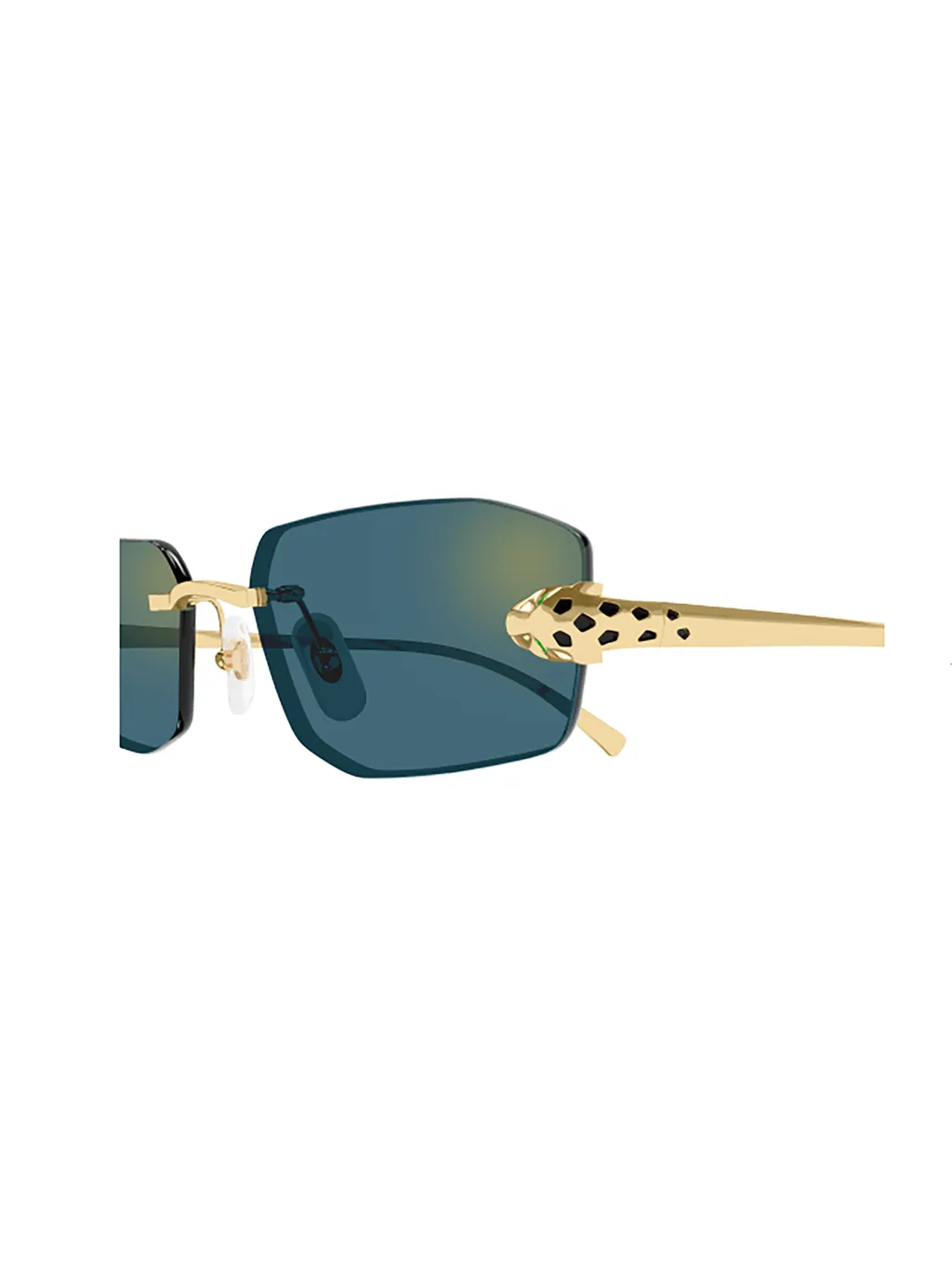 Cartier Geometric Frame Sunglasses