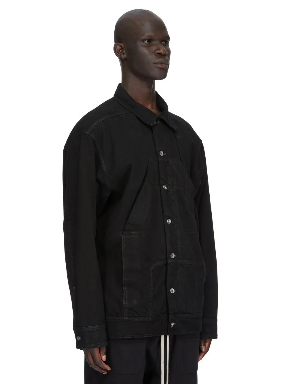 Rick Owens Drkshdw Sphinx Jumbo Worker Button-Up Jacket