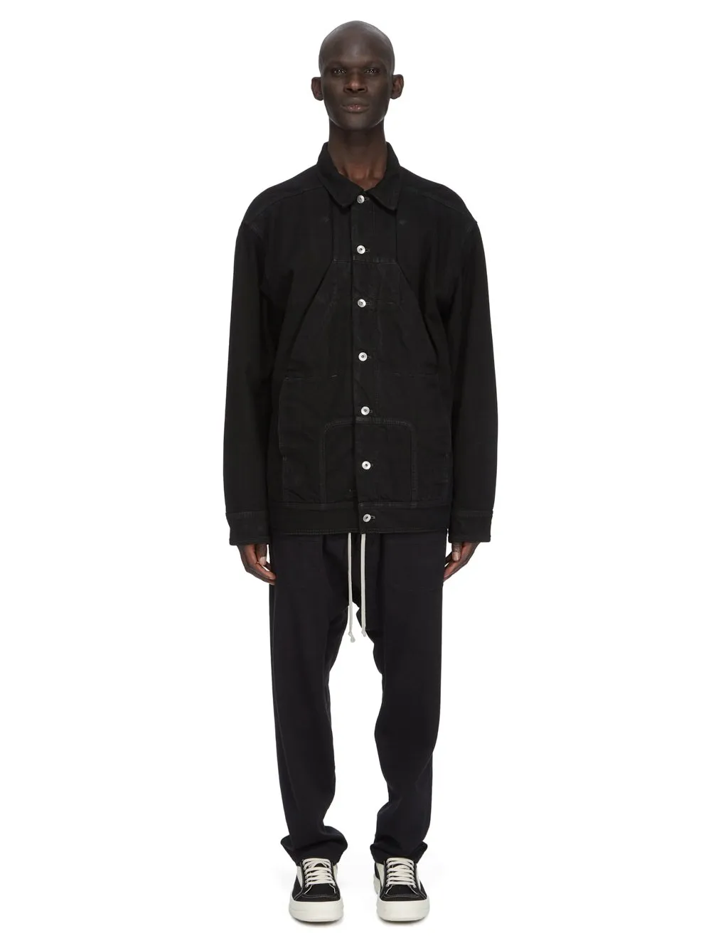Rick Owens Drkshdw Sphinx Jumbo Worker Button-Up Jacket