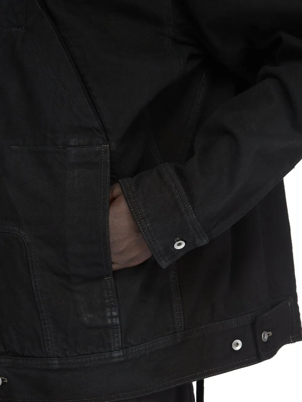 Rick Owens Drkshdw Sphinx Jumbo Worker Button-Up Jacket