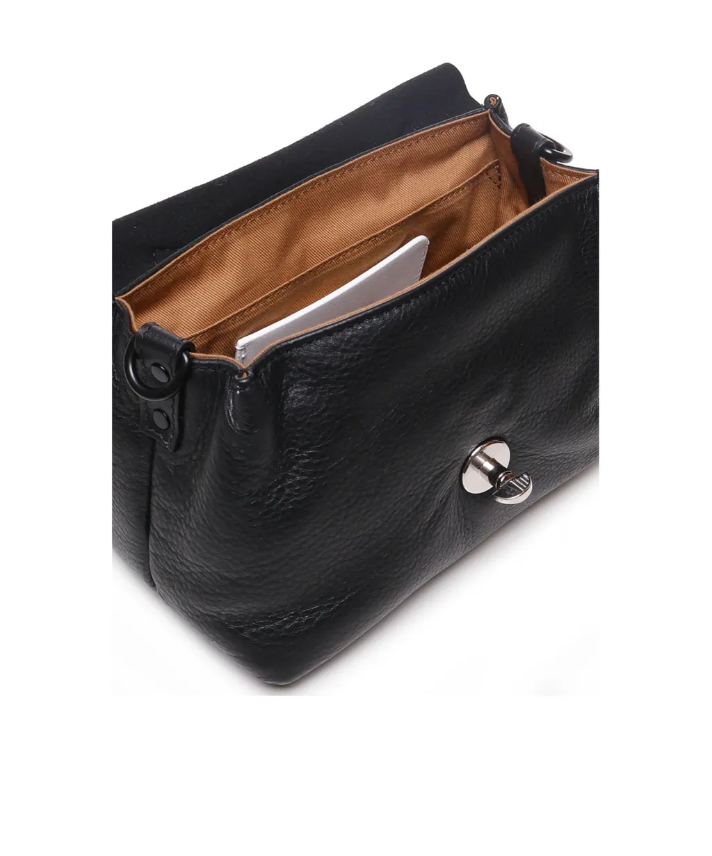 Flip-Top Shoulder Bag