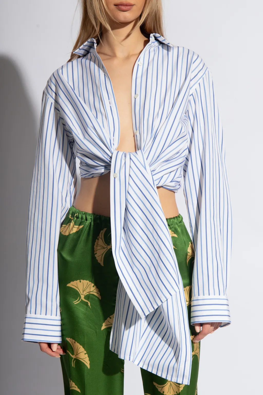 Lapel Long-Sleeved Shirt