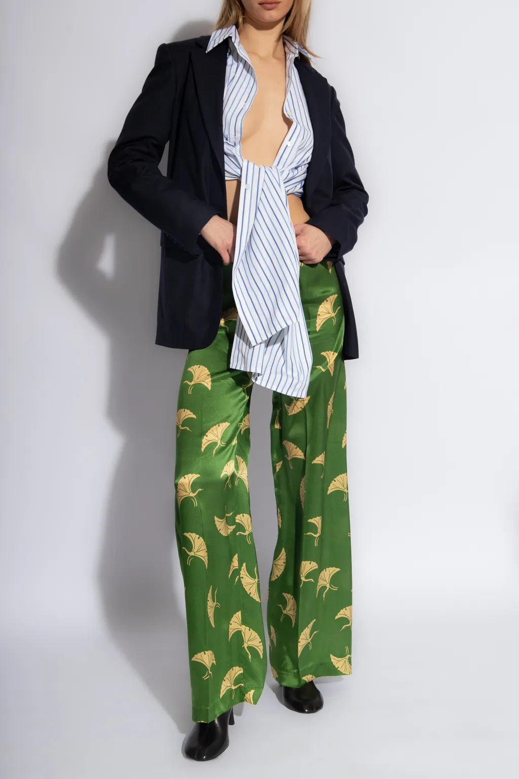 Lapel Long-Sleeved Shirt