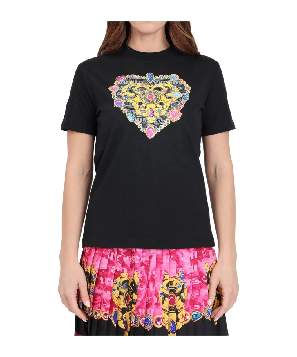 Versace Jeans Couture Heart Couture Crewneck T-Shirt